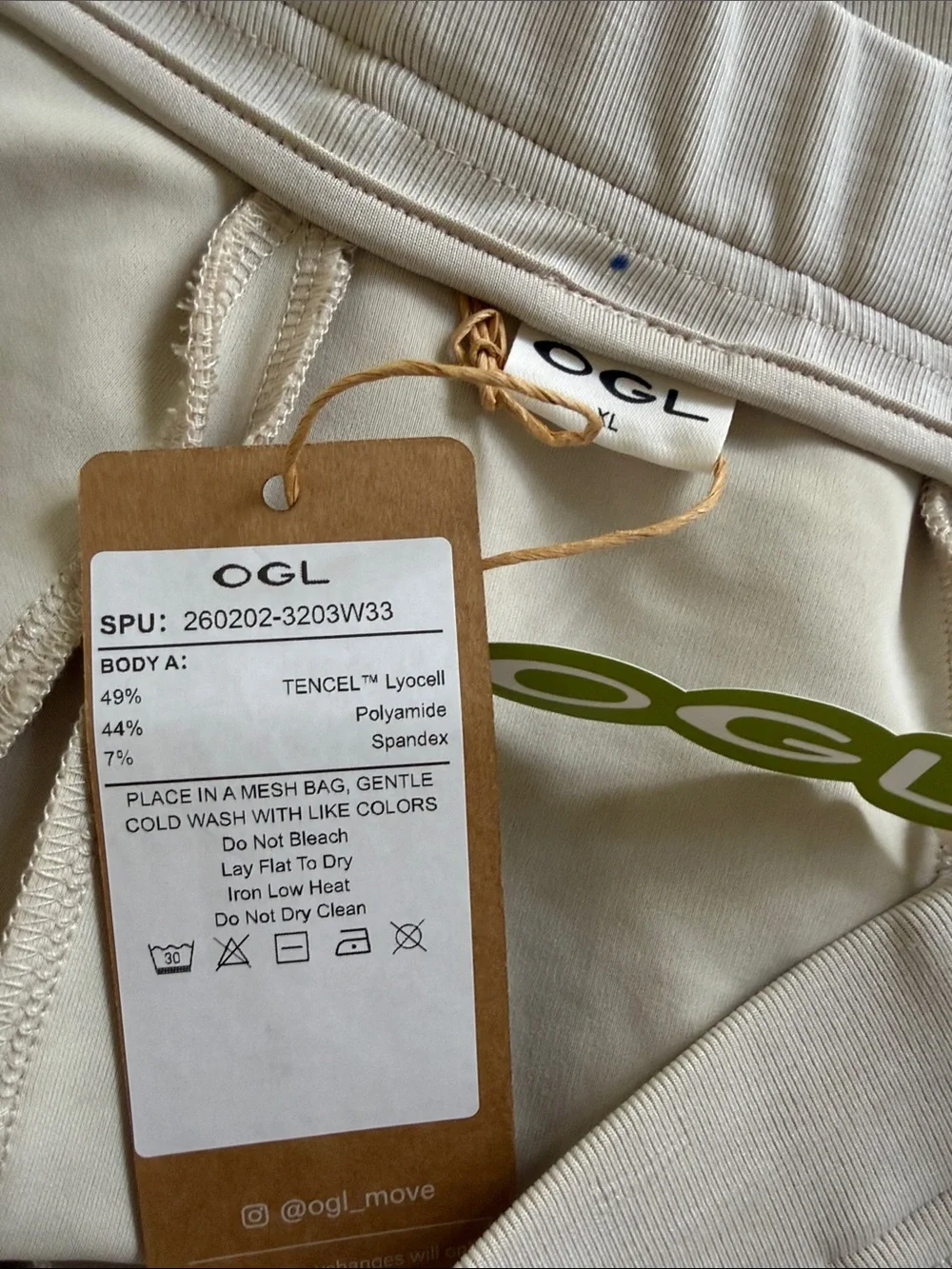 OGL drapey sandwashed
